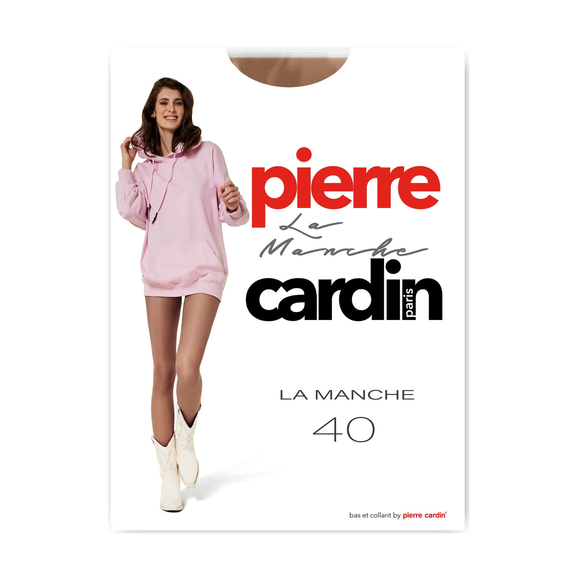 Колготки жіночі Pierre Cardin La Manche 40 DEN, Visone, розмір 2